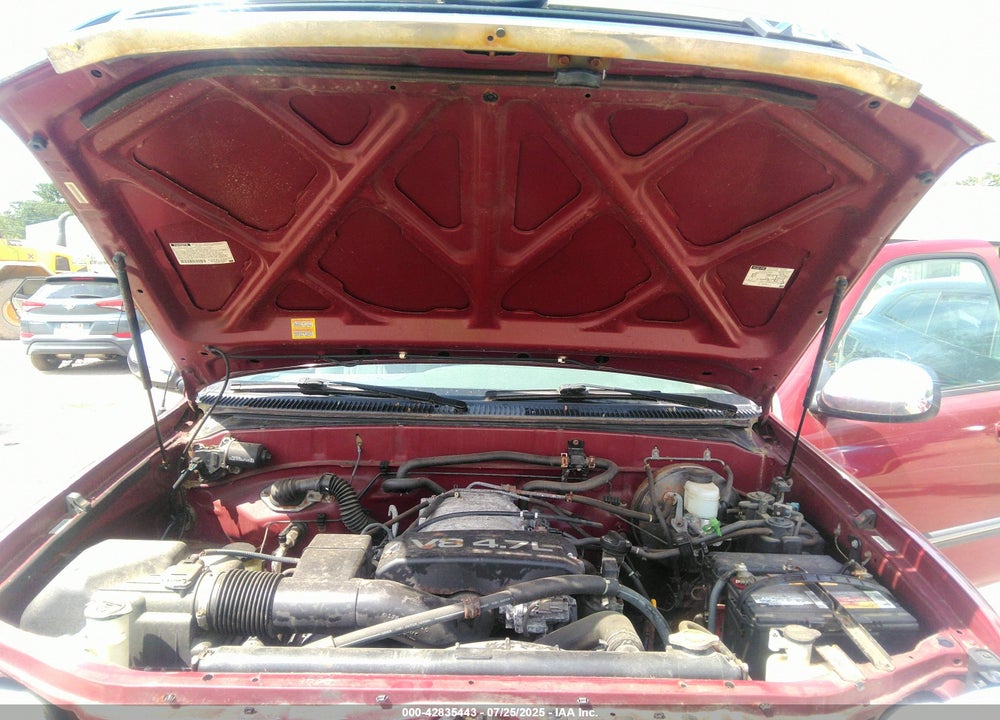 2000 TOYOTA TUNDRA SR5 V8 VIN: 5TBKT4417YS010505