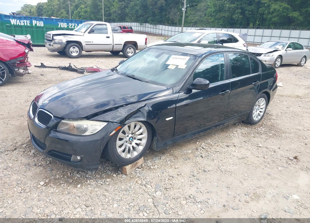 2009 BMW 328I VIN: WBAPH77519NL81744