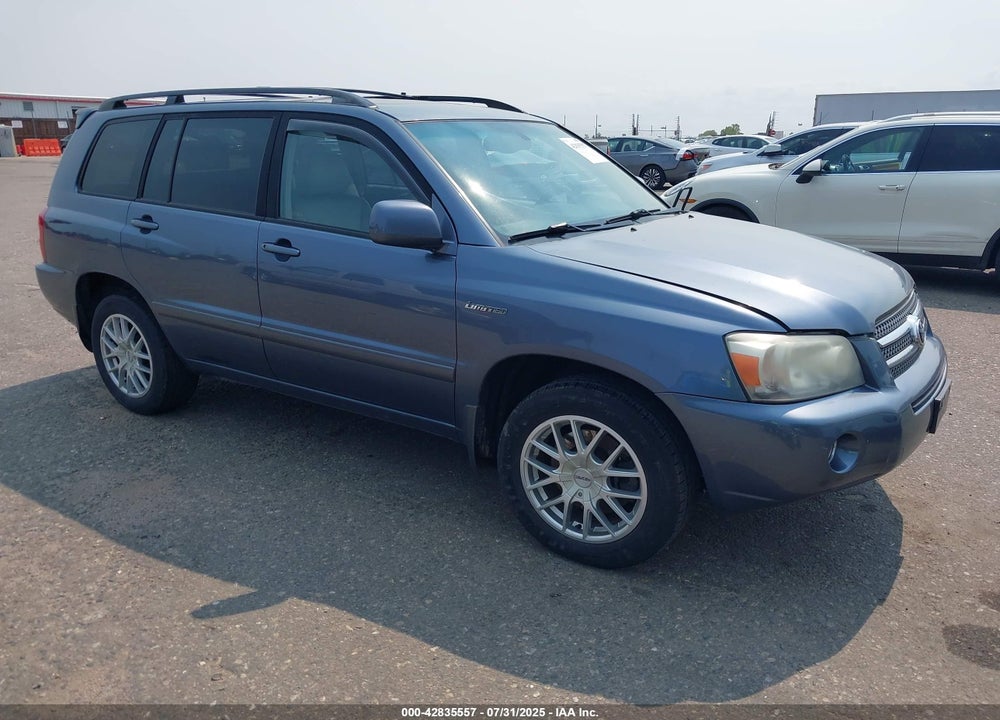 2006 TOYOTA HIGHLANDER HYBRID LIMITED V6 VIN: JTEDW21A660006246