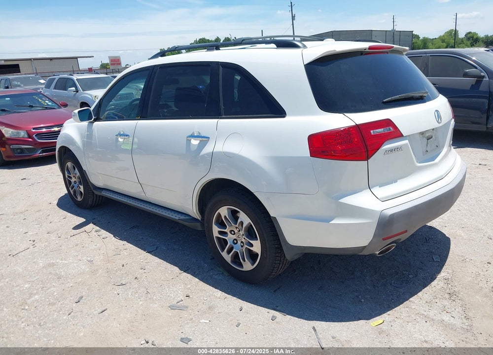 2008 ACURA MDX VIN: 2HNYD28258H536923