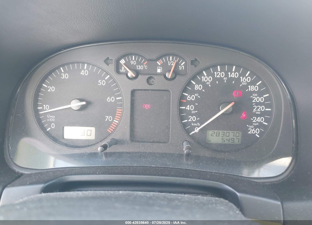 2004 VOLKSWAGEN GOLF CL VIN: 9BWEL21J944029128