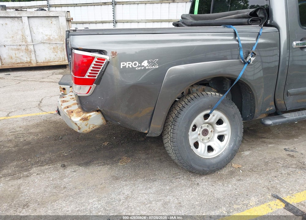 2004 NISSAN TITAN LE VIN: 1N6AA07B34N506484
