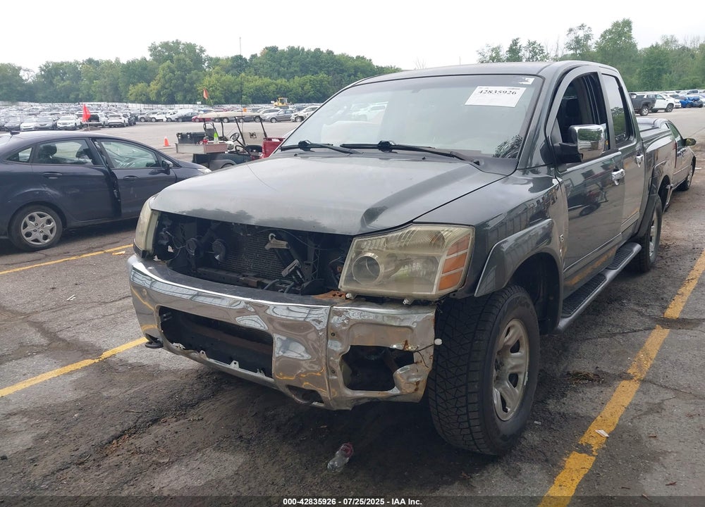 2004 NISSAN TITAN LE VIN: 1N6AA07B34N506484