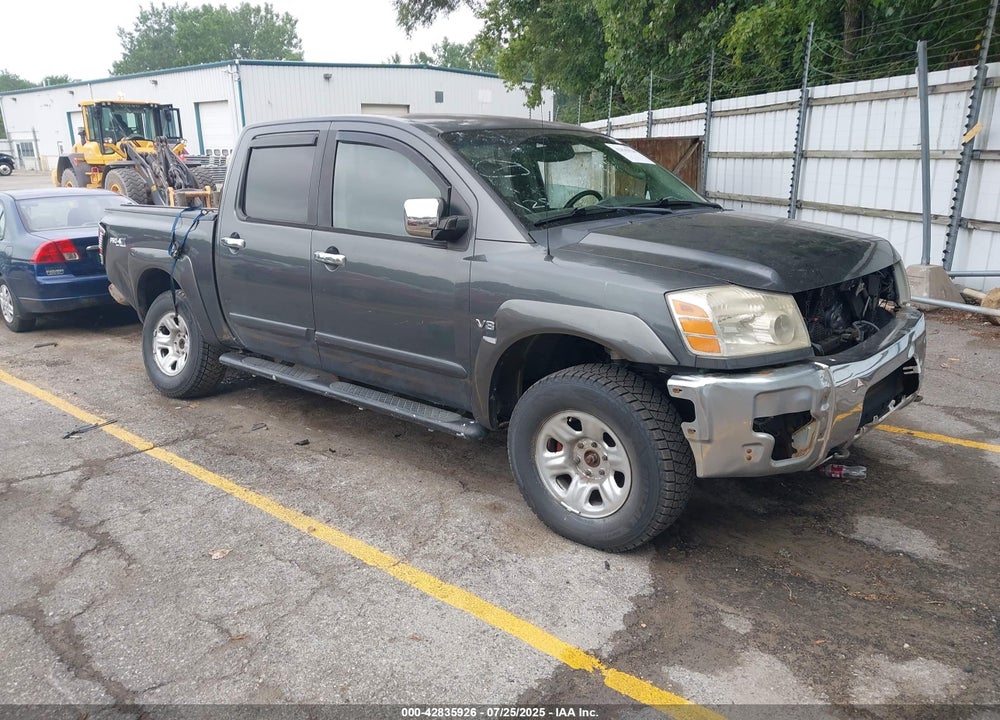 2004 NISSAN TITAN LE VIN: 1N6AA07B34N506484