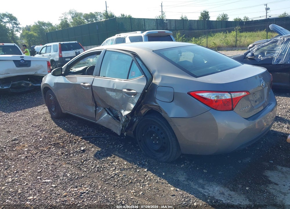 2016 TOYOTA COROLLA VIN: 2T1BURHE8GC596492