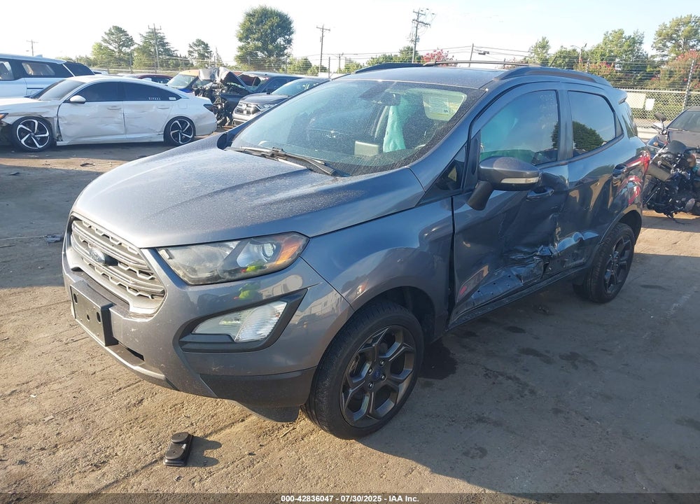 2018 FORD ECOSPORT SES VIN: MAJ6P1CL4JC169526