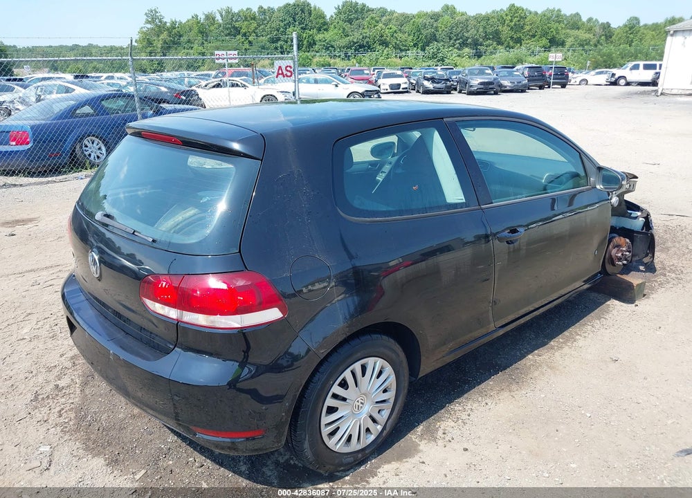 2011 VOLKSWAGEN GOLF VIN: WVWAB7AJ2BW199793