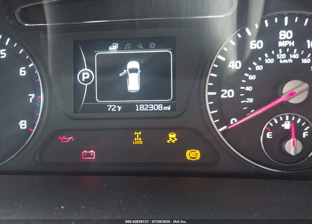 2016 KIA SORENTO 2.4L LX VIN: 5XYPGDA30GG087316