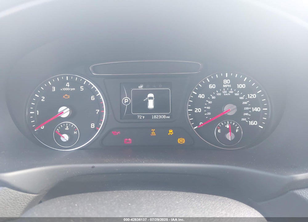 2016 KIA SORENTO 2.4L LX VIN: 5XYPGDA30GG087316
