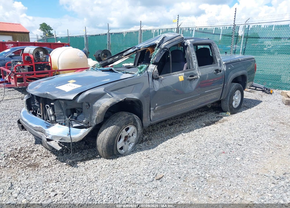 2008 GMC CANYON SLE2 VIN: 1GTDT43E788219347