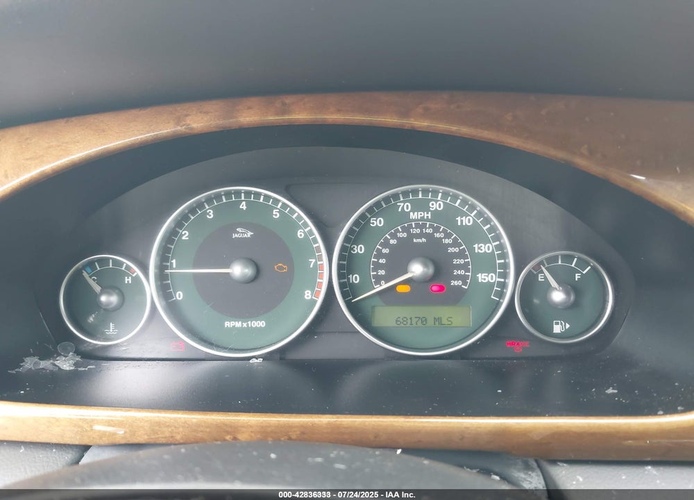 2003 JAGUAR X-TYPE 2.5 VIN: SAJEA51D03XD15379