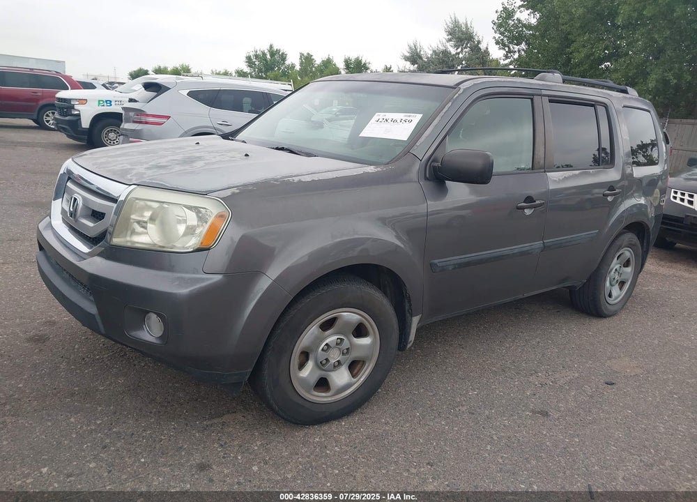 2010 HONDA PILOT VIN: 5FNYF4H25AB006300