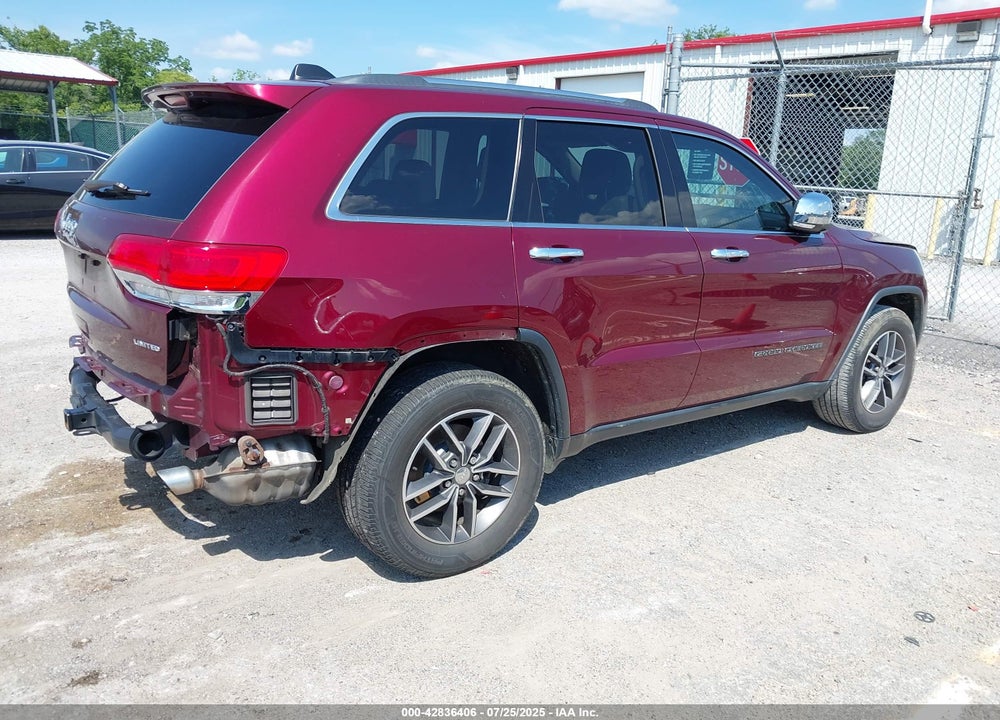 2017 JEEP GRAND CHEROKEE VIN: 1C4RJEBGXHC813092