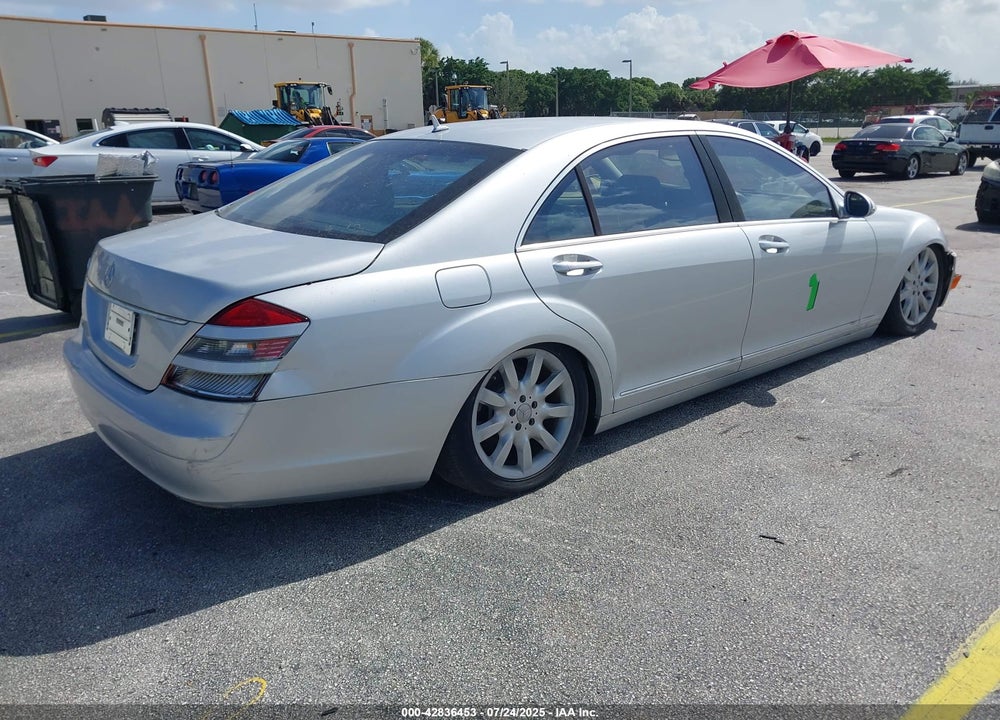 2007 MERCEDES-BENZ S CLASS VIN: WDDNG71X17A079727
