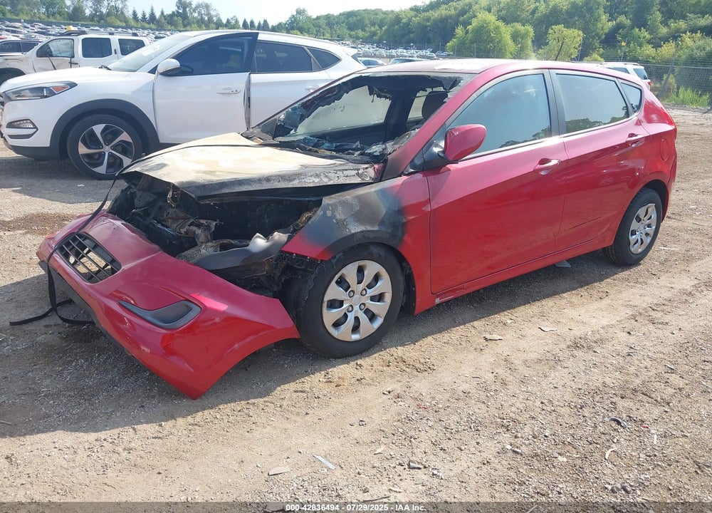 2017 HYUNDAI ACCENT VIN: KMHCT5AE1HU344335