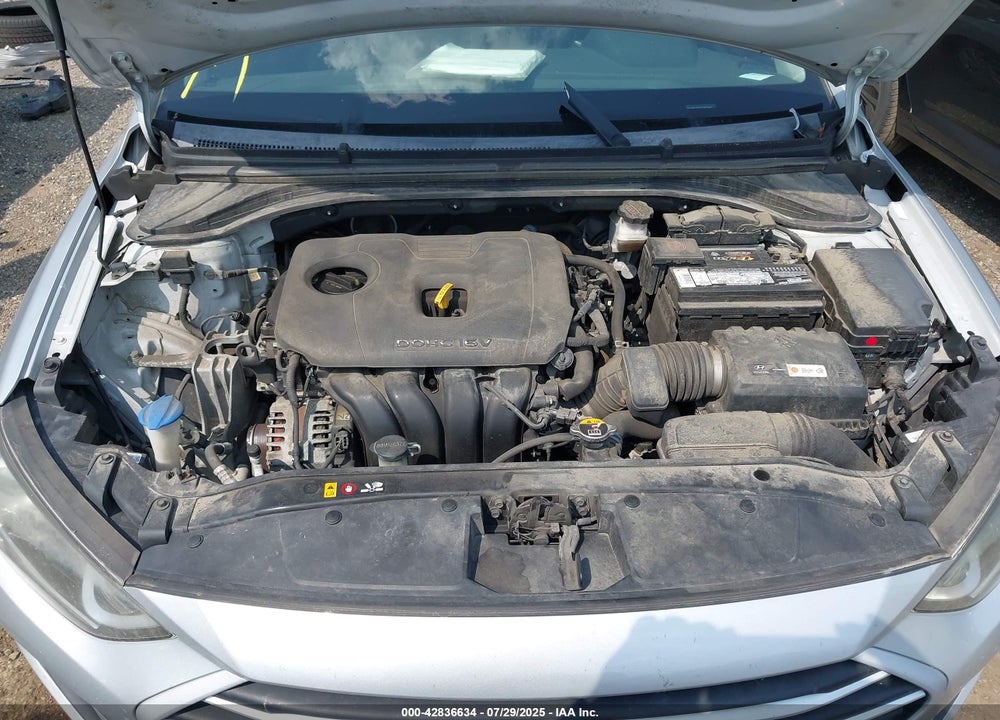 2018 HYUNDAI ELANTRA SE VIN: KMHD74LF8JU457441
