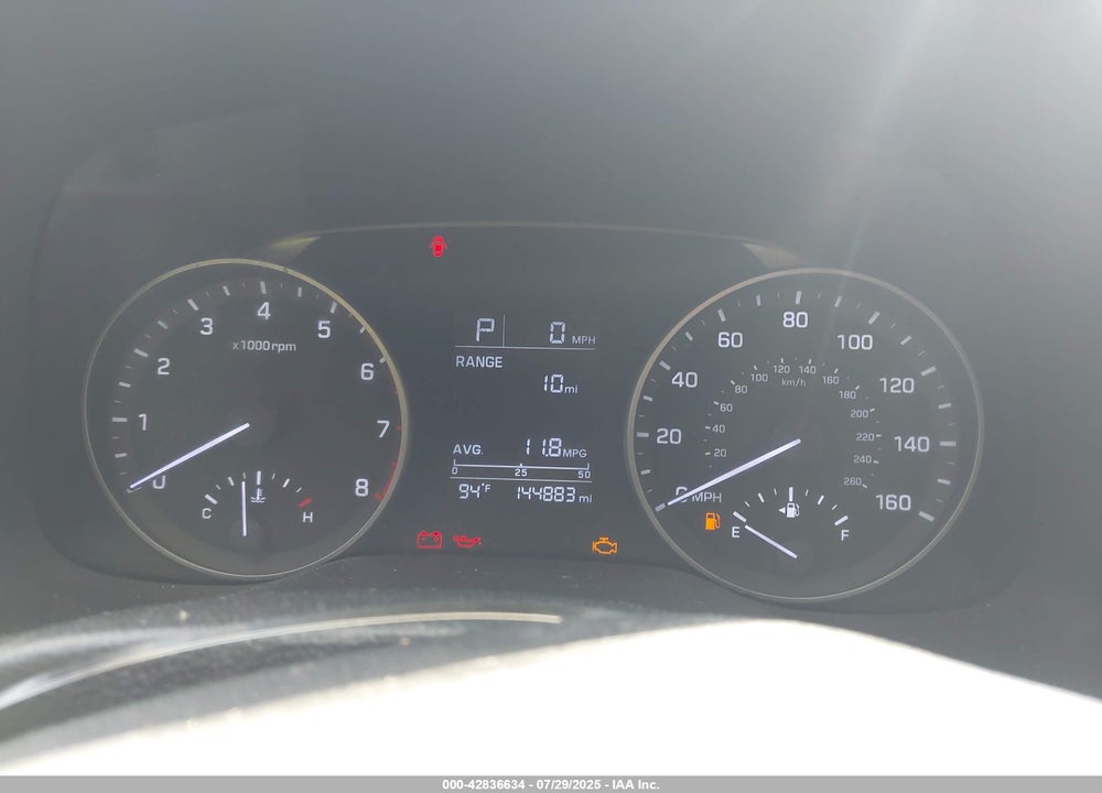 2018 HYUNDAI ELANTRA SE VIN: KMHD74LF8JU457441