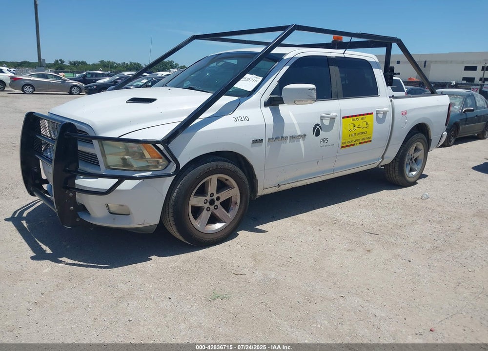 2012 RAM 1500 VIN: 1C6RD6MT8CS255515