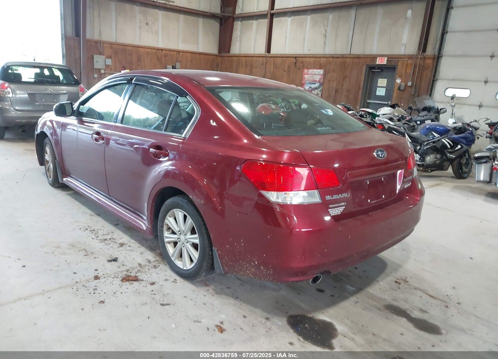 2012 SUBARU LEGACY VIN: 4S3BMBG64C3035873