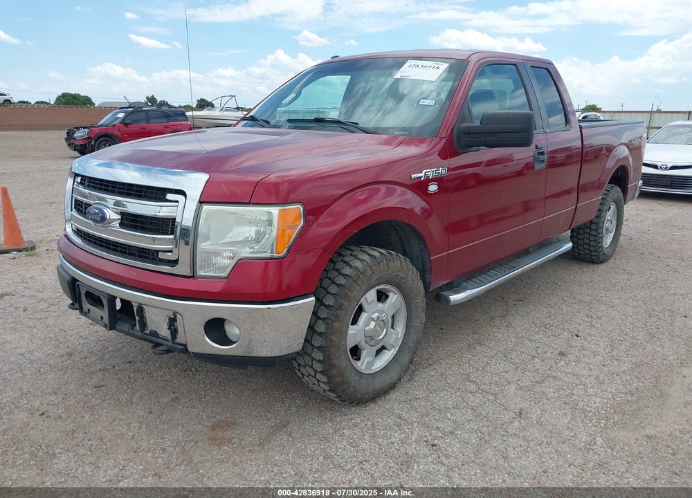 2013 FORD F-150 XLT VIN: 1FTFX1EF6DFB85974