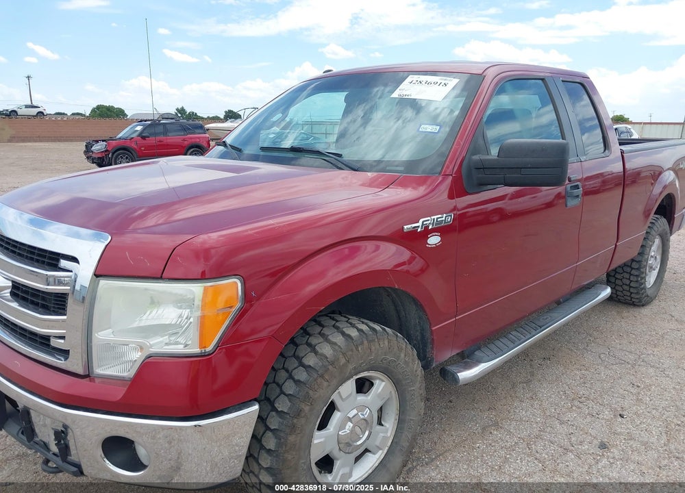 2013 FORD F-150 XLT VIN: 1FTFX1EF6DFB85974