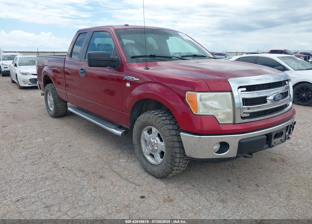 2013 FORD F-150 XLT VIN: 1FTFX1EF6DFB85974