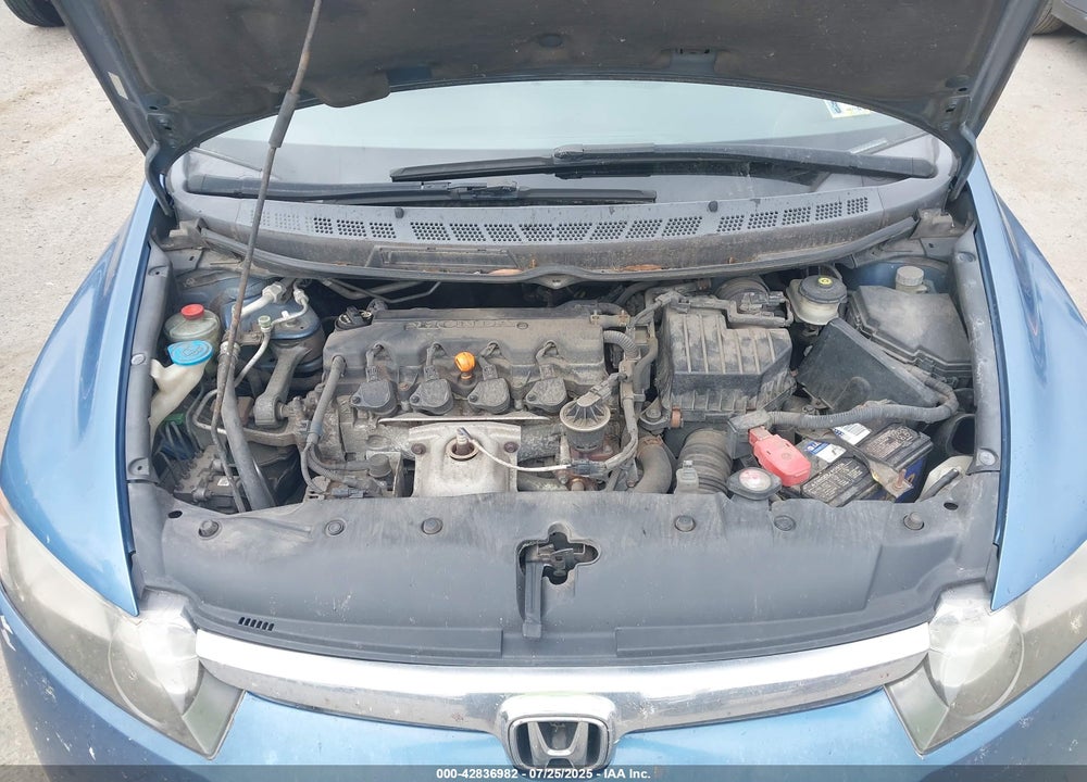 2007 HONDA CIVIC VIN: 1HGFA15817L108455