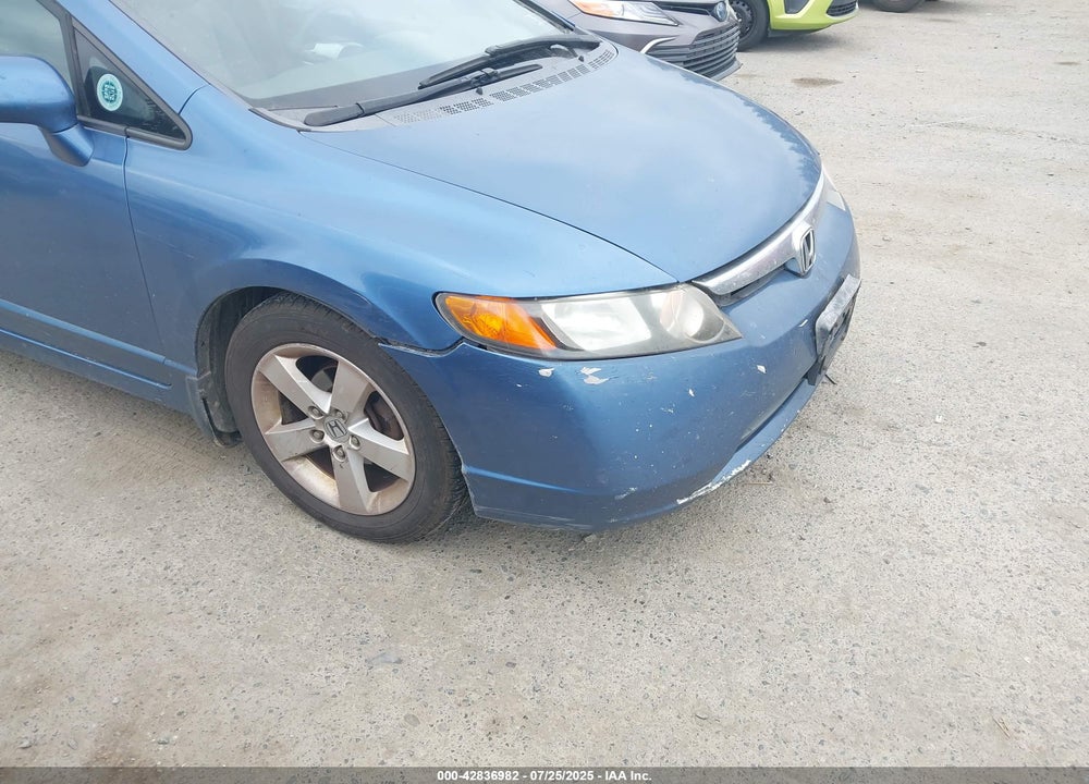 2007 HONDA CIVIC VIN: 1HGFA15817L108455