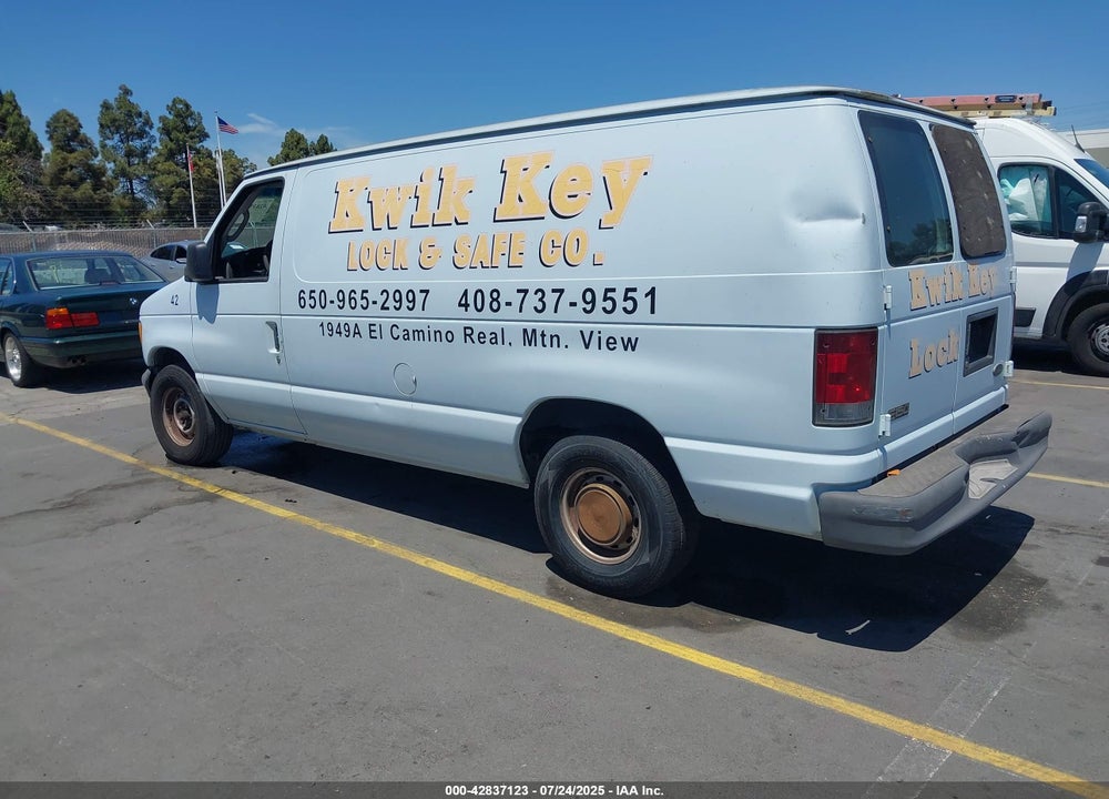 2003 FORD E 150 VIN: 1FTRE14263HA27557