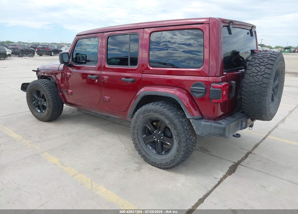 2021 JEEP WRANGLER UNLIMITED SAHARA ALTITUDE 4X4 VIN: 1C4HJXEG7MW703967