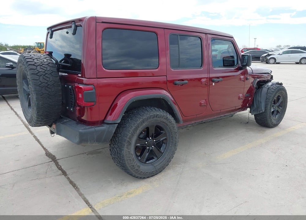 2021 JEEP WRANGLER UNLIMITED SAHARA ALTITUDE 4X4 VIN: 1C4HJXEG7MW703967