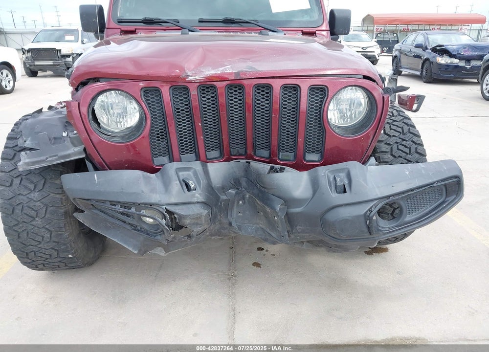 2021 JEEP WRANGLER UNLIMITED SAHARA ALTITUDE 4X4 VIN: 1C4HJXEG7MW703967