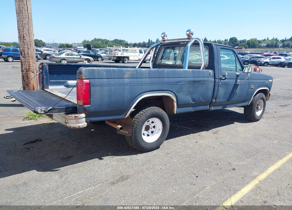 1986 FORD F150 VIN: 1FTEF14N2GPB12638
