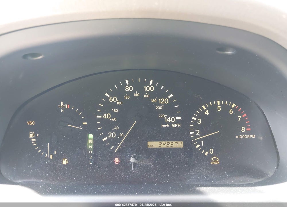 2002 LEXUS RX 300 VIN: JTJHF10UX20280147