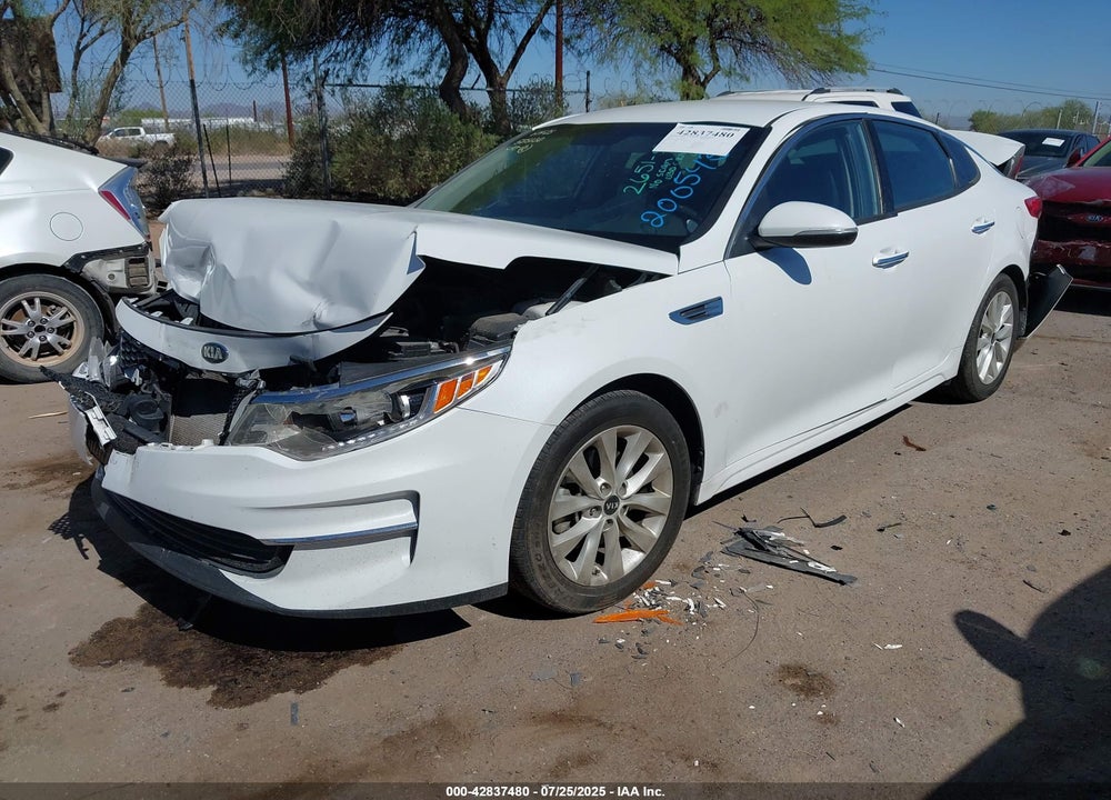 2018 KIA OPTIMA EX VIN: 5XXGU4L36JG200543