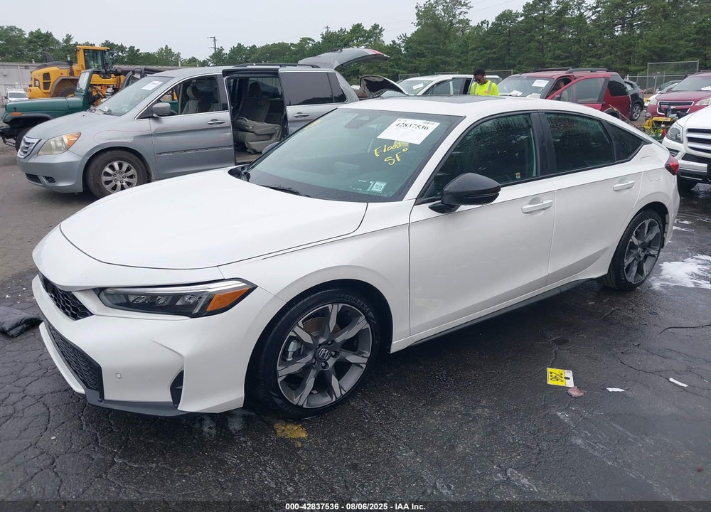 2025 HONDA CIVIC HYBRID VIN: 19XFL4H94SE005191