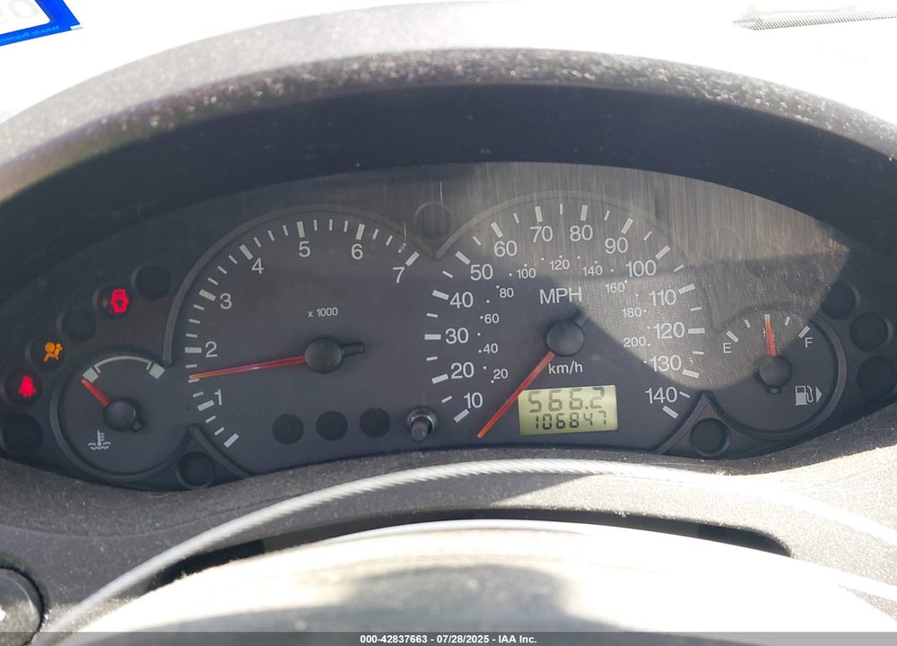 2007 FORD FOCUS VIN: 1FAHP34N17W364737