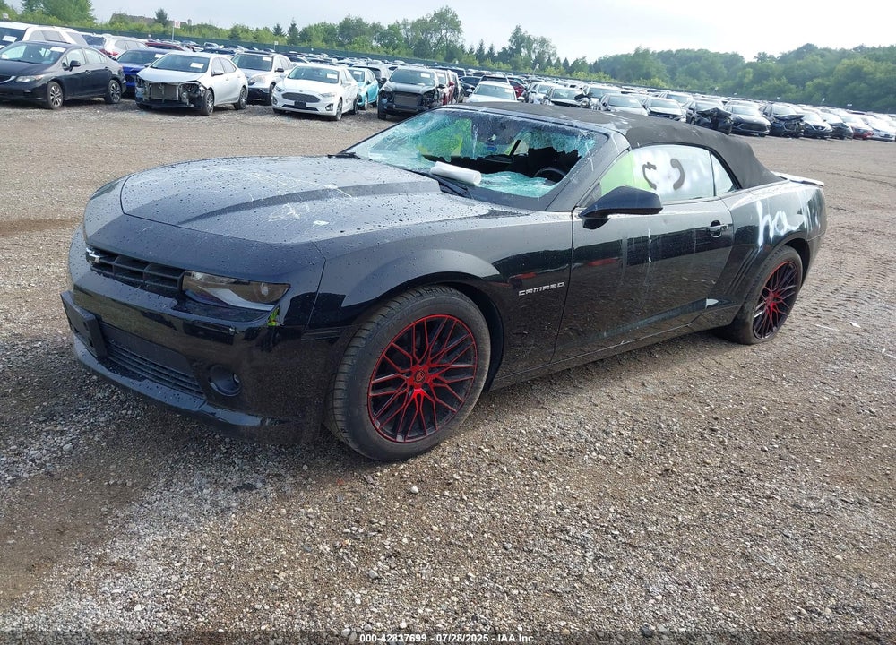 2015 CHEVROLET CAMARO VIN: 2G1FD3D34F9298127