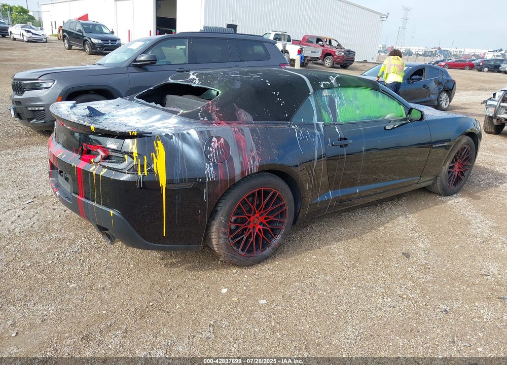 2015 CHEVROLET CAMARO VIN: 2G1FD3D34F9298127