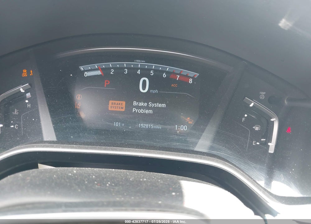 2017 HONDA CR-V VIN: 2HKRW2H58HH607912