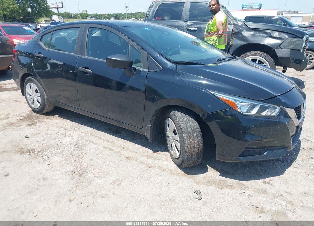 2021 NISSAN VERSA S XTRONIC CVT VIN: 3N1CN8DV1ML881676
