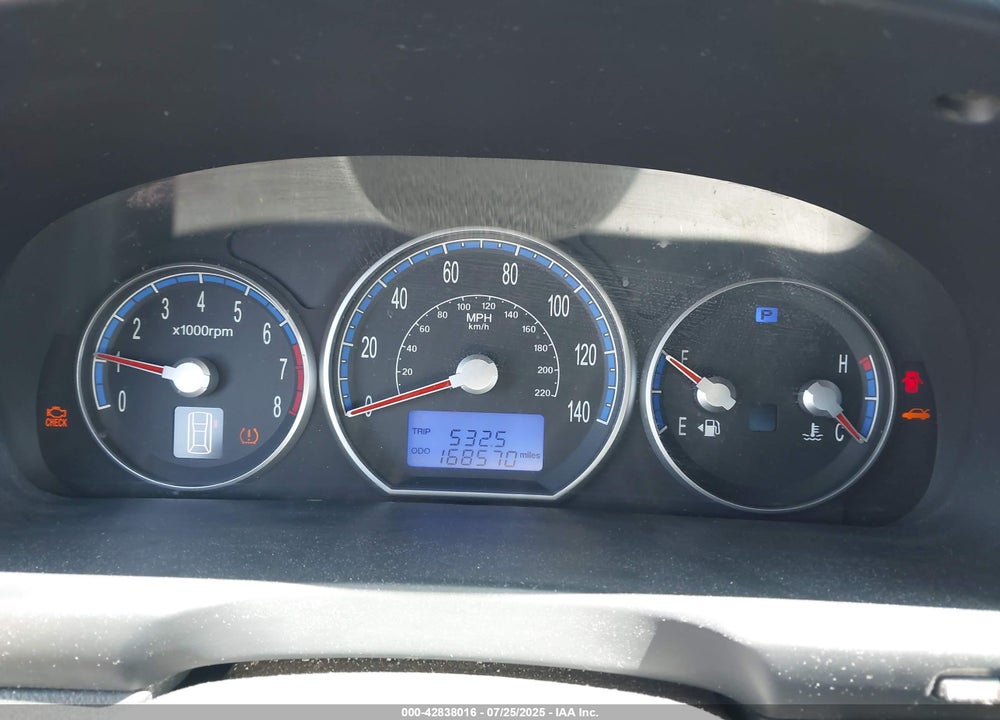 2008 HYUNDAI SANTA FE VIN: 5NMSH13E28H129125