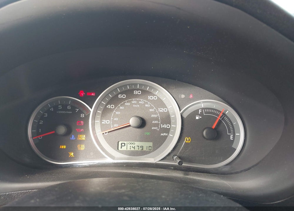 2010 SUBARU IMPREZA VIN: JF1GH6B6XAH806092
