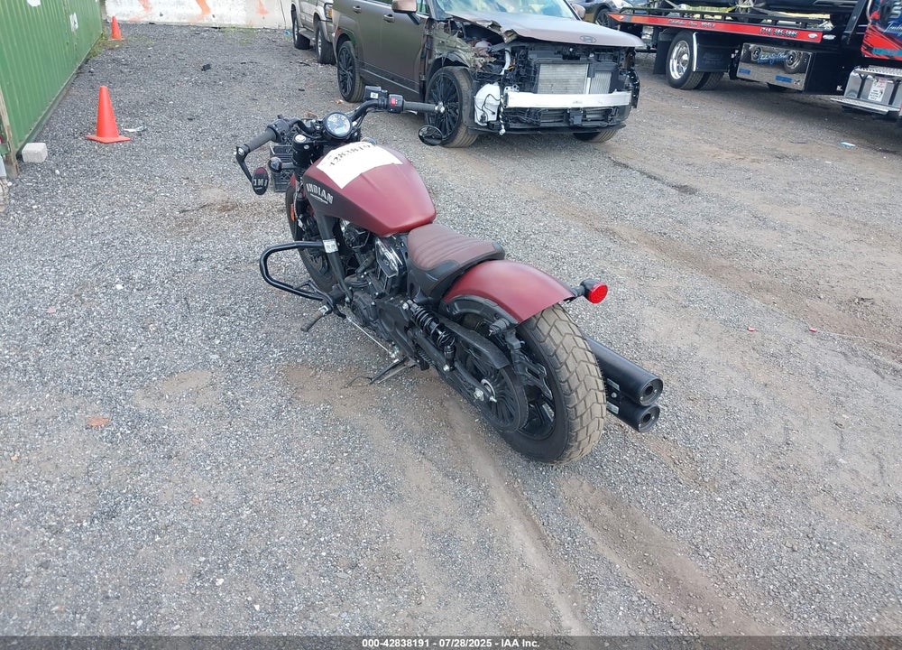 2024 INDIAN MOTORCYCLE CO. SCOUT BOBBER ABS VIN: 56KMTA007R3200569