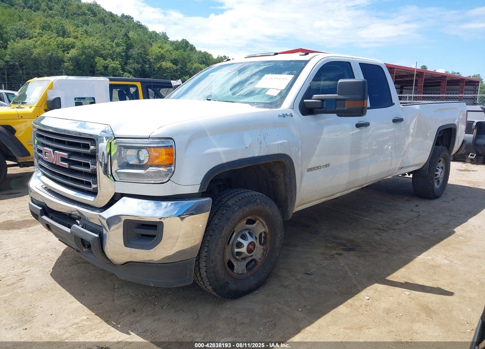 2019 GMC SIERRA 2500HD VIN: 2GT22NEG7K1143721
