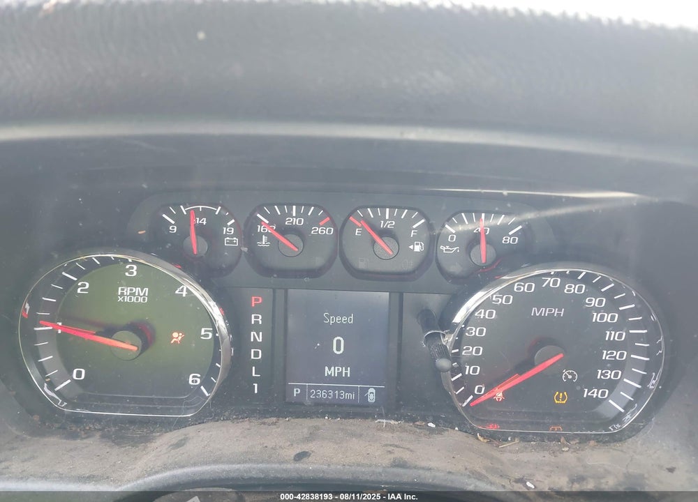 2019 GMC SIERRA 2500HD VIN: 2GT22NEG7K1143721