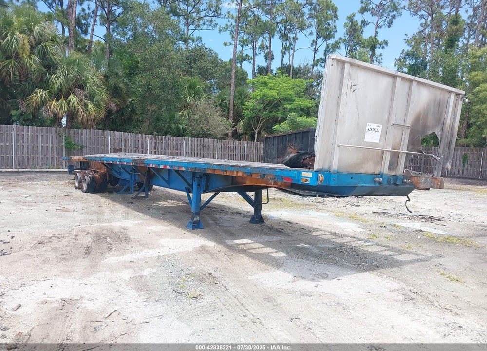 1998 DORSEY TRAILERS FLATBED TRAILER VIN: 1DTP16Z20WG052268