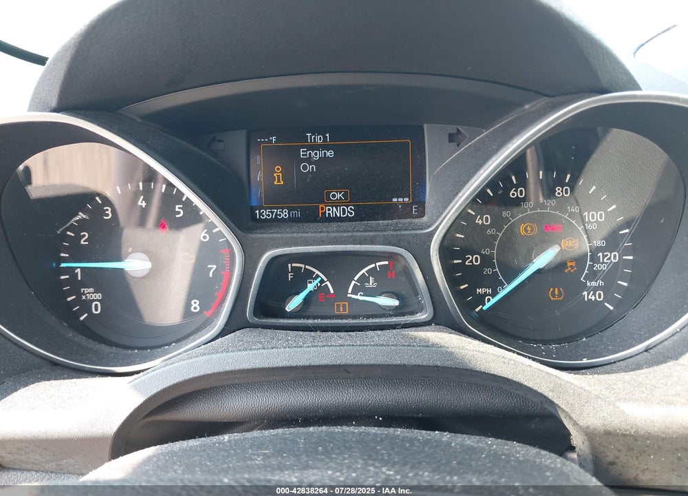 2017 FORD ESCAPE VIN: 1FMCU9G90HUC10771