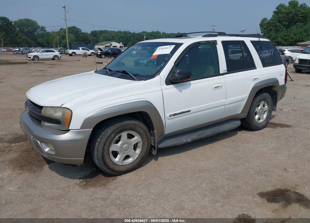 2002 CHEVROLET TRAILBLAZER LTZ VIN: 1GNDT13S522196964