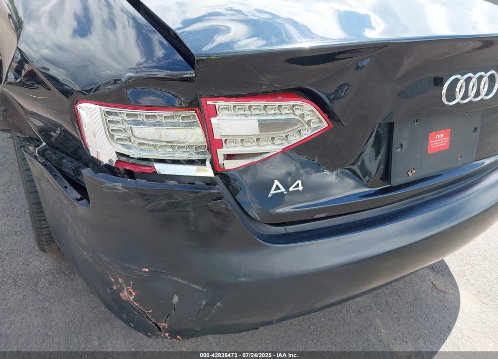 2012 AUDI A4 VIN: WAUBFAFL9CN020167
